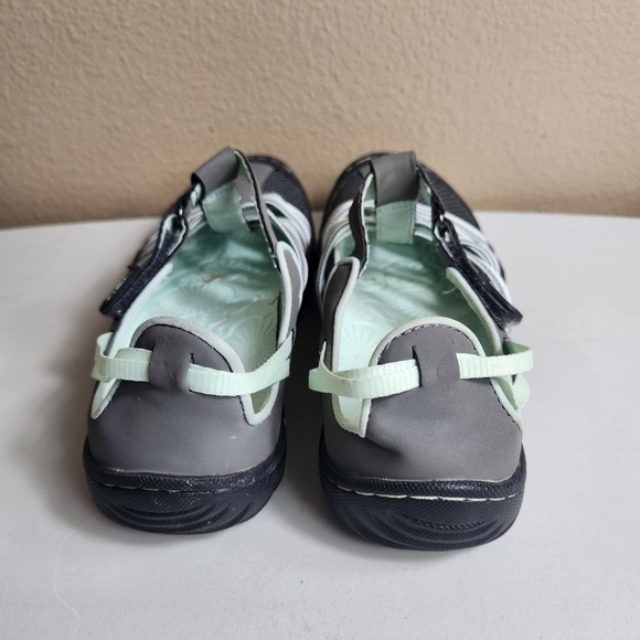 JBU by Jambu Womens Jetty Water/Hiking Closed Toe Gray/Mint Sandal-Size 6.5 - Picture 7 of 10